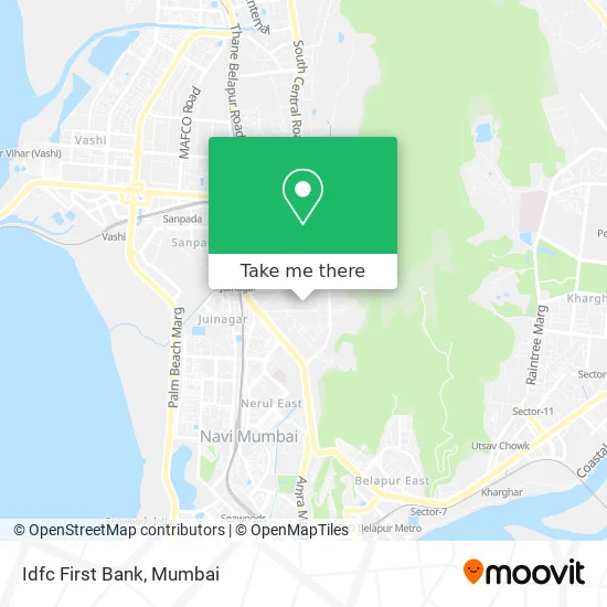 Idfc First Bank map