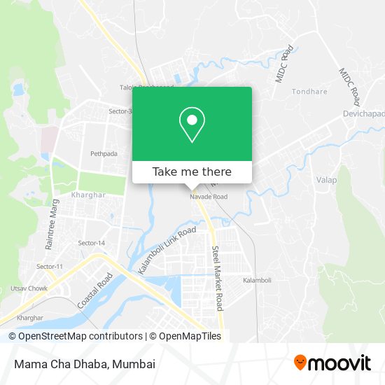 Mama Cha Dhaba map