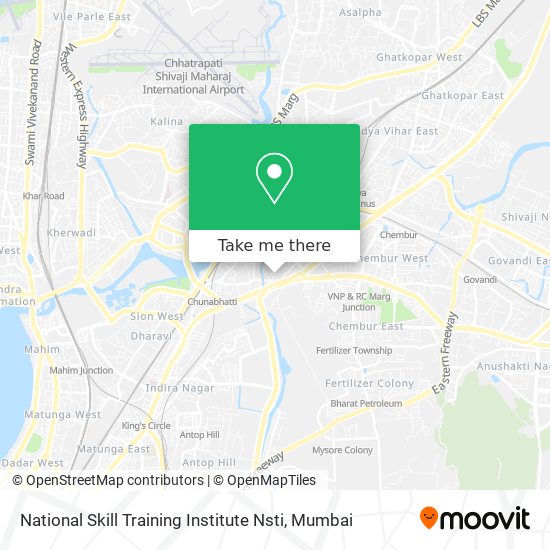 National Skill Training Institute Nsti map