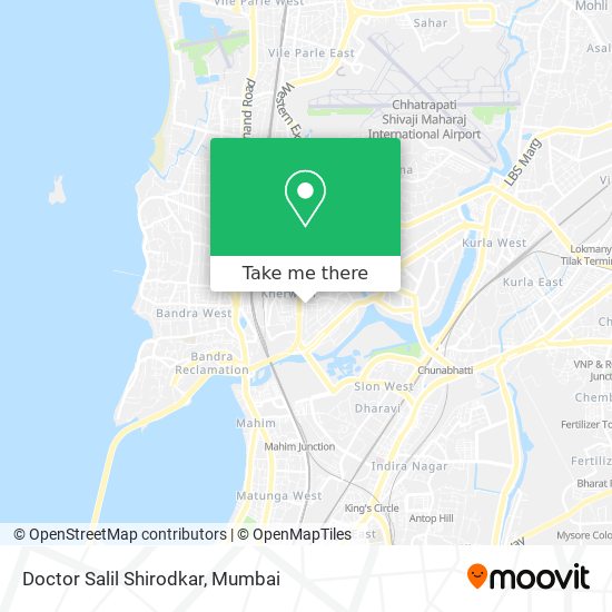 Doctor Salil Shirodkar map