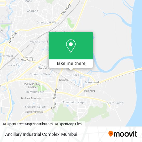 Ancillary Industrial Complex map