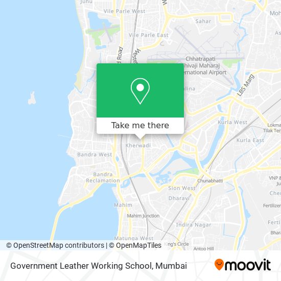 Government Leather Working School map
