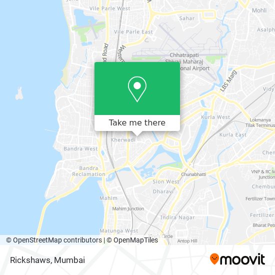 Rickshaws map