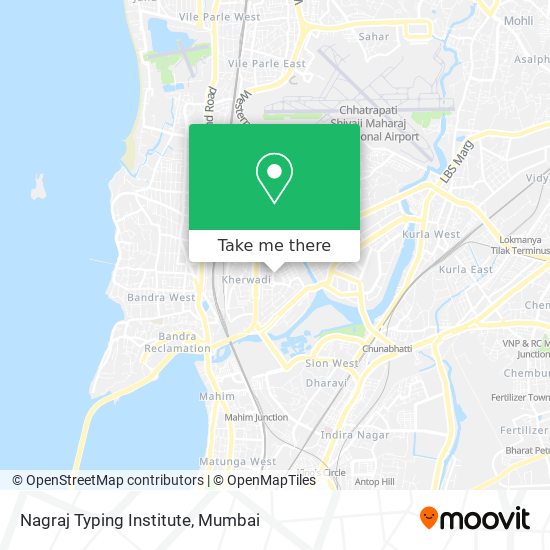 Nagraj Typing Institute map