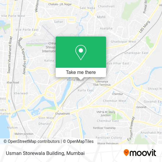 Usman Storewala Building map