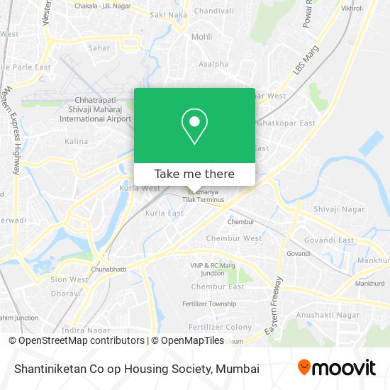 Shantiniketan Co op Housing Society map