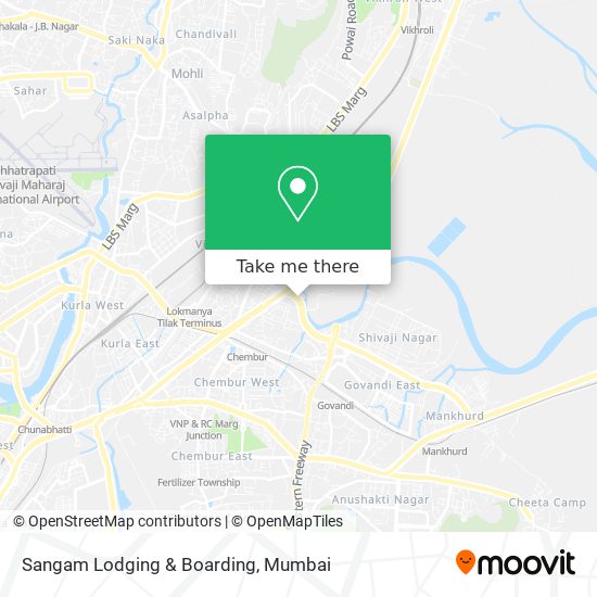 Sangam Lodging & Boarding map