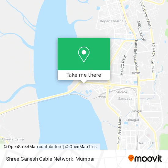 Shree Ganesh Cable Network map
