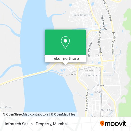 Infratech Sealink Property map