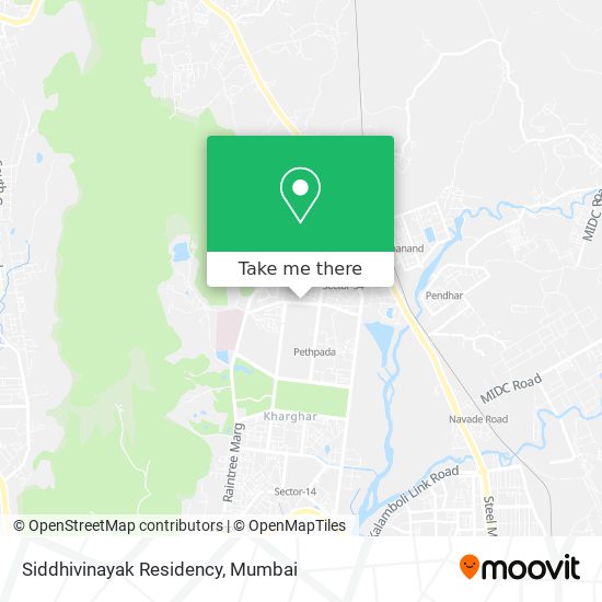 Siddhivinayak Residency map