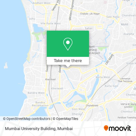 Mumbai University Buliding map