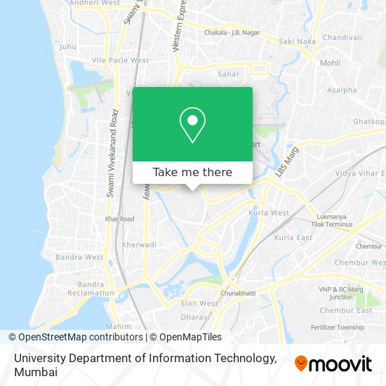 University Department of Information Technology map