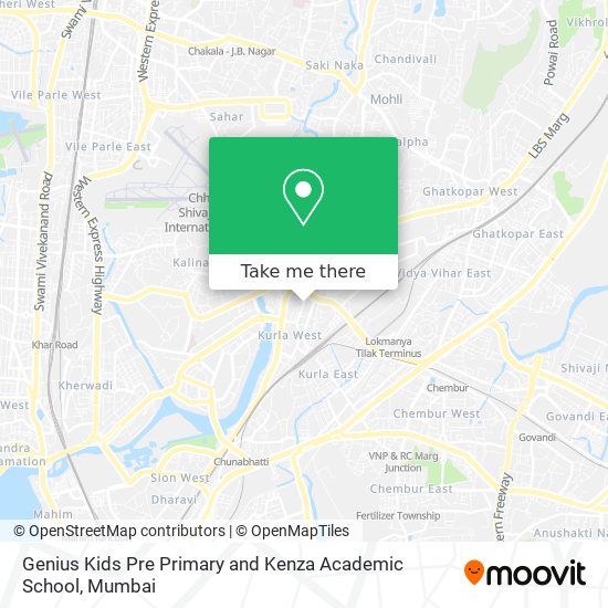Genius Kids Pre Primary and Kenza Academic School map
