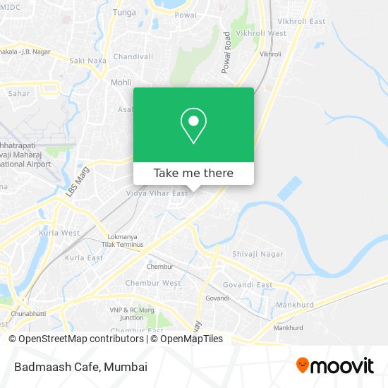 Badmaash Cafe map