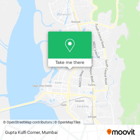 Gupta Kulfi Corner map