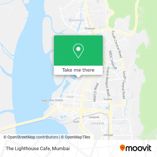 The Lighthouse Cafe map