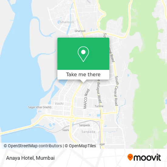 Anaya Hotel map