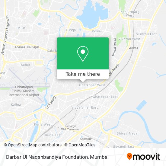 Darbar Ul Naqshbandiya Foundation map