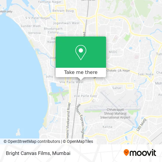 Bright Canvas Films map