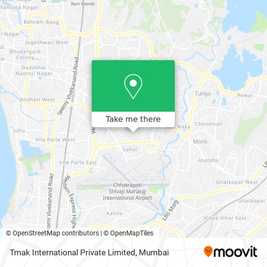 Tmak International Private Limited map