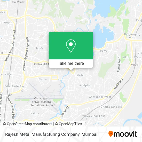 Rajesh Metal Manufacturing Company map