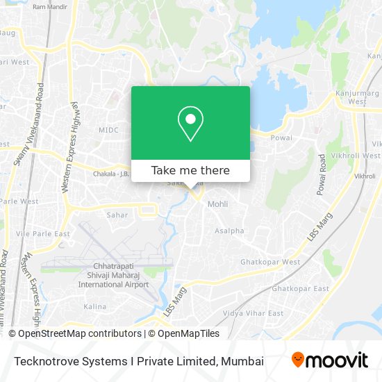 Tecknotrove Systems I Private Limited map