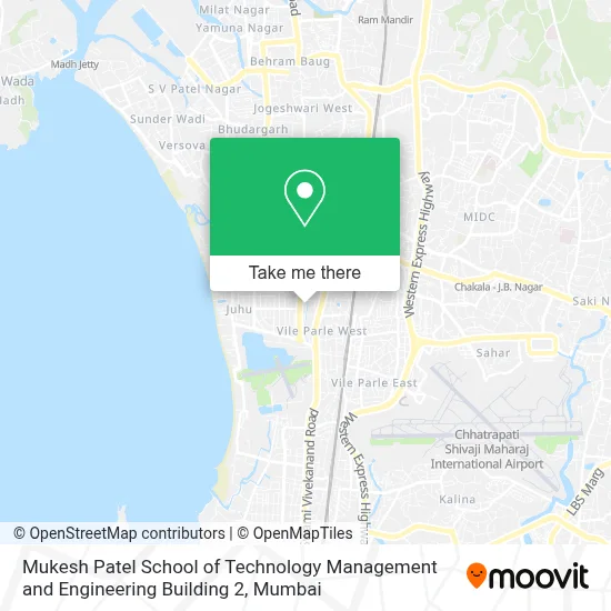 Mukesh Patel School of Technology Management and Engineering Building 2 map