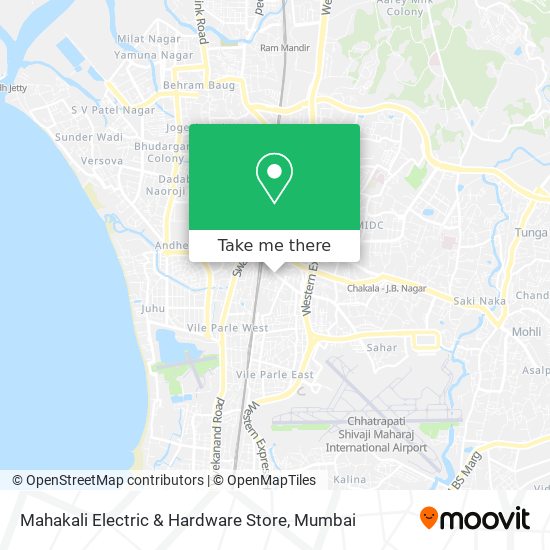Mahakali Electric & Hardware Store map