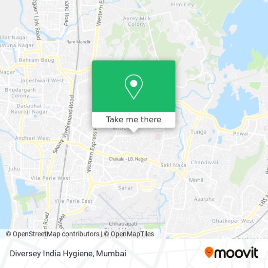 Diversey India Hygiene map