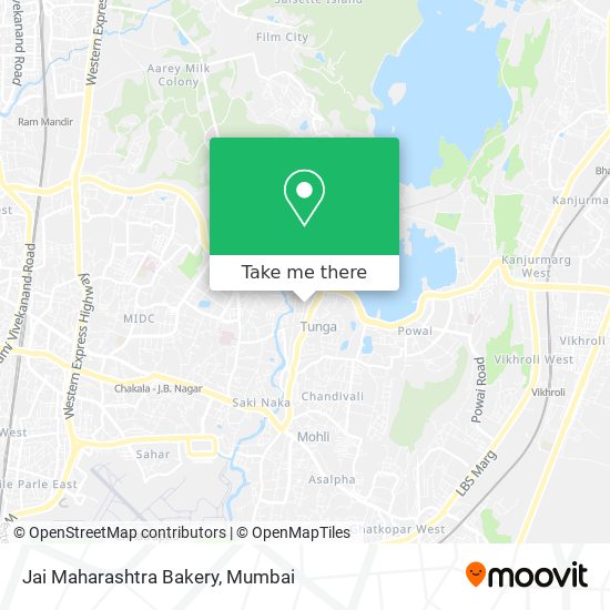 Jai Maharashtra Bakery map