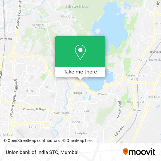 Union bank of india STC map