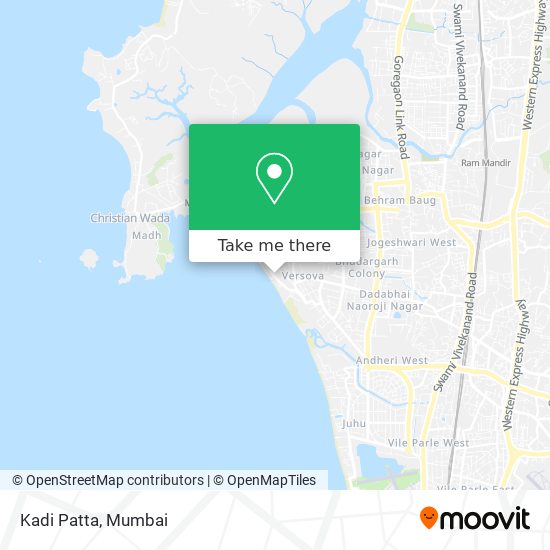 Kadi Patta map