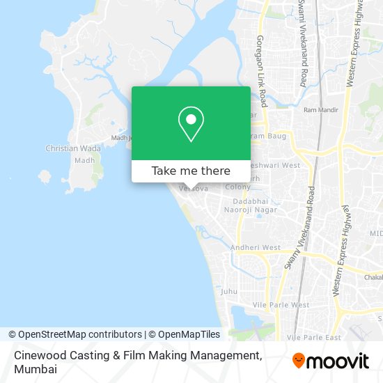 Cinewood Casting & Film Making Management map