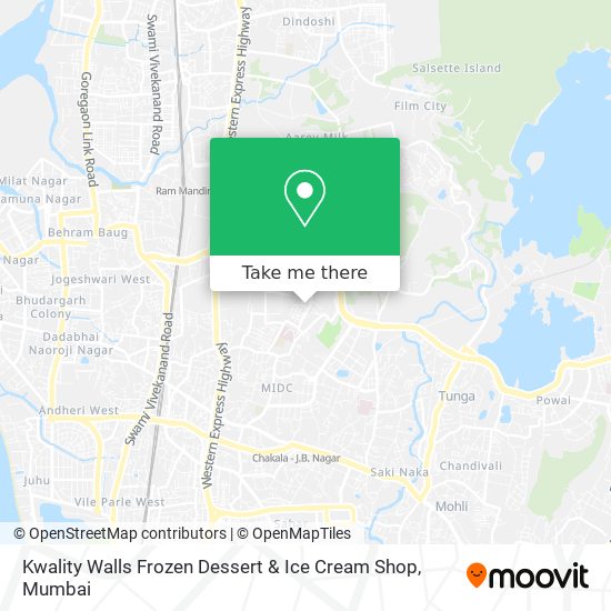 Kwality Walls Frozen Dessert & Ice Cream Shop map