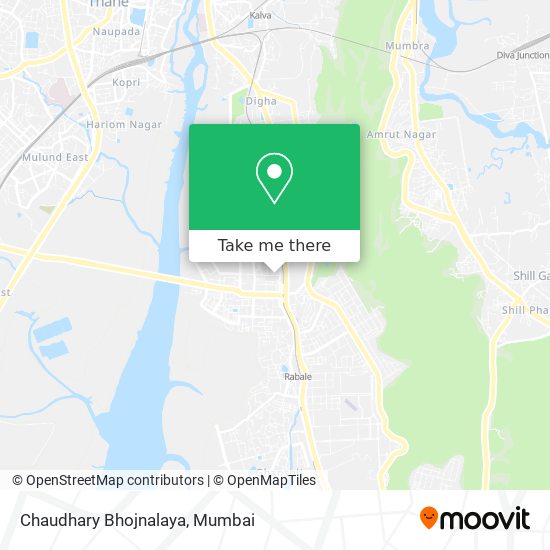 Chaudhary Bhojnalaya map
