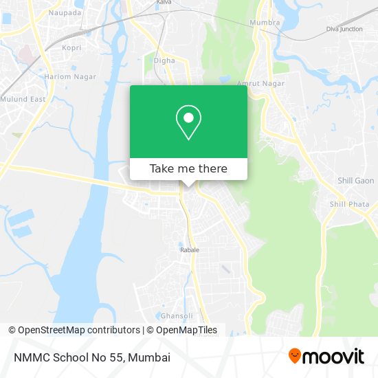 NMMC School No 55 map