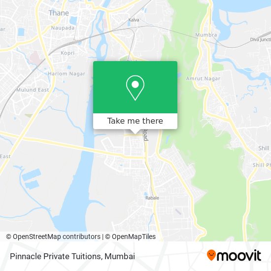 Pinnacle Private Tuitions map