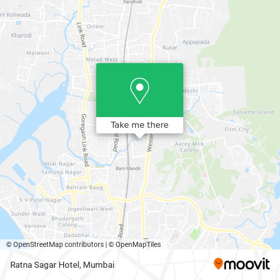 Ratna Sagar Hotel map