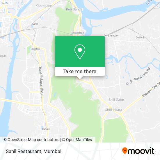 Sahil Restaurant map