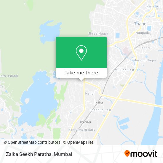 Zaika Seekh Paratha map