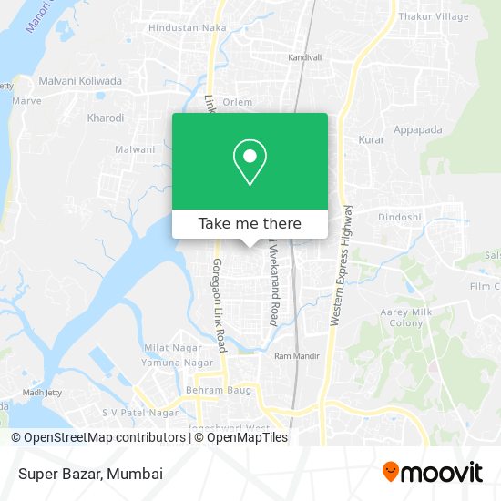 Super Bazar map