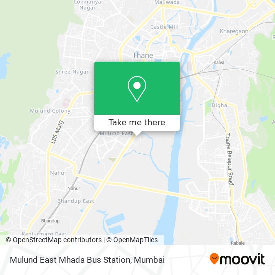 Mulund East Mhada Bus Station map