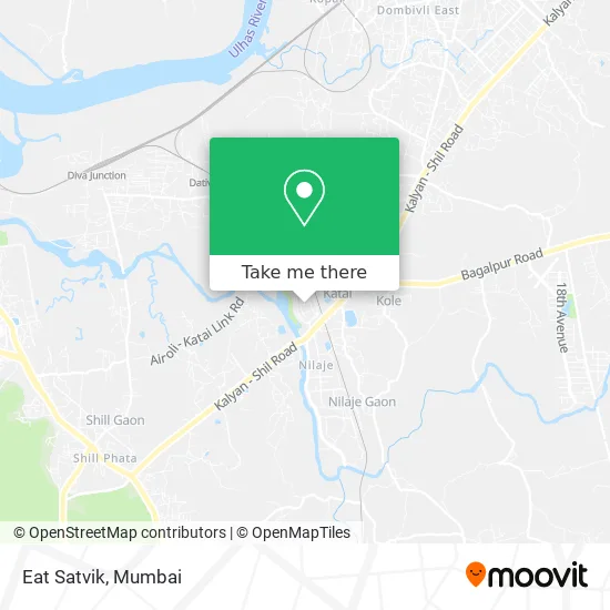 Eat Satvik map