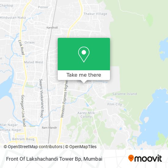 Front Of Lakshachandi Tower Bp map