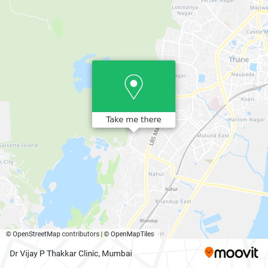 Dr Vijay P Thakkar Clinic map