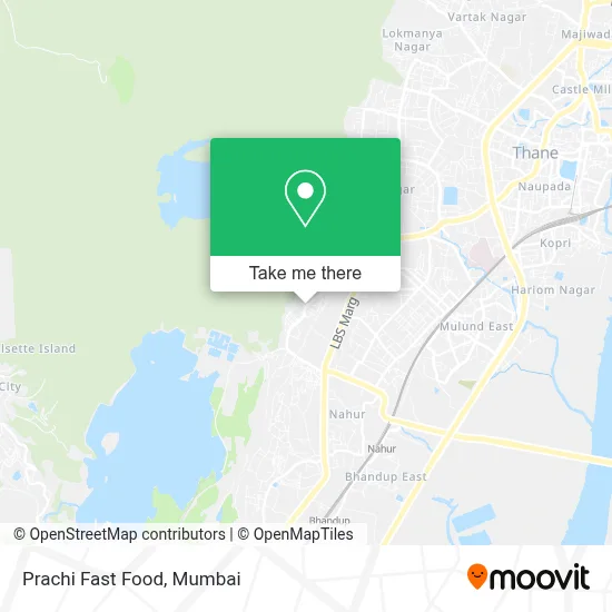 Prachi Fast Food map