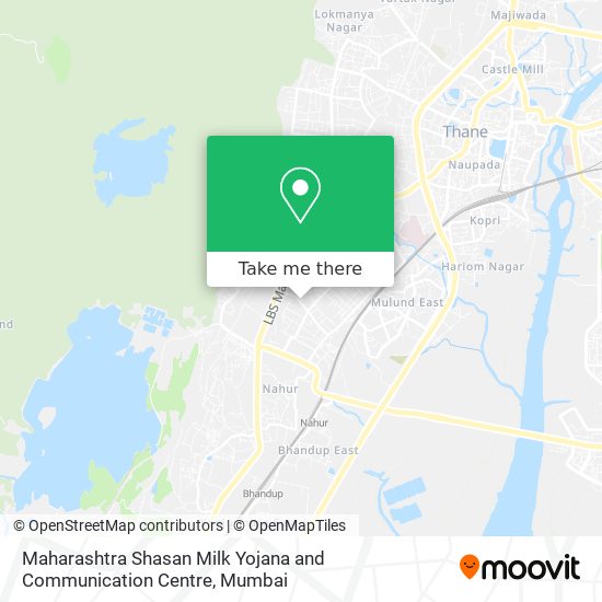 Maharashtra Shasan Milk Yojana and Communication Centre map