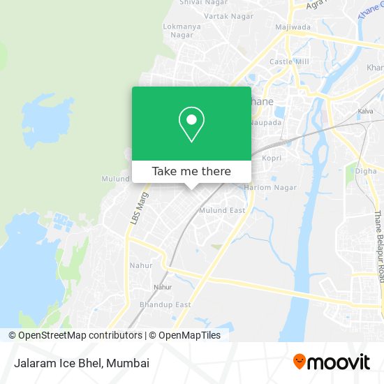 Jalaram Ice Bhel map