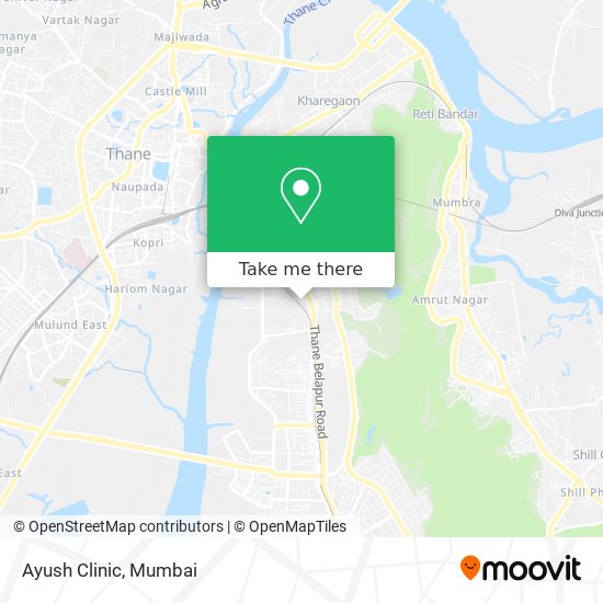 Ayush Clinic map