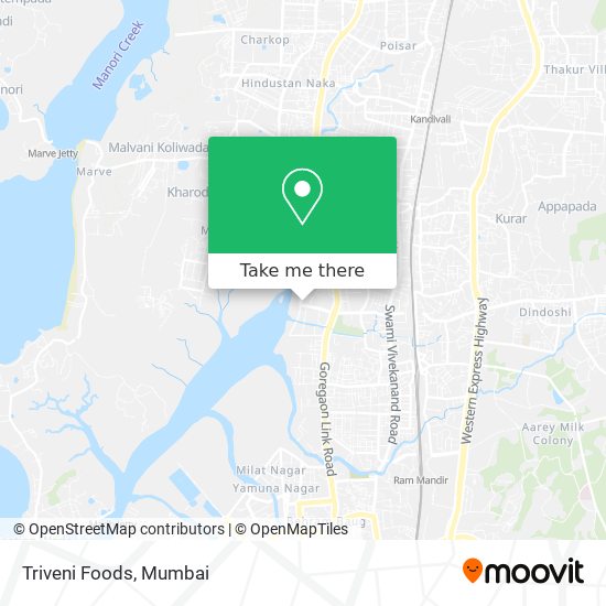 Triveni Foods map